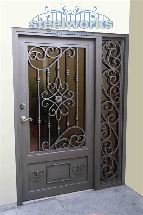 fabrica de puertas de metal|puerta de metal para casa.